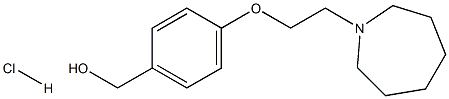 BenzeneMethanol, 4-[2-(hexahydro-1H-azepin-1-yl)ethoxy]- (hydrochloride) CAS#: 328933-65-9