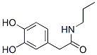 Benzeneacetamide, 3,4-dihydroxy-N-propyl- (9CI) CAS#: 125789-89-1