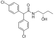 Benzeneacetamide, 4-chloro-alpha-(4-chlorophenyl)-N-(2-hydroxybutyl)-, (S)- CAS#: 130273-51-7