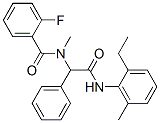 Benzeneacetamide, N-(2-ethyl-6-methylphenyl)-alpha-[(2-fluorobenzoyl)methylamino]- (9CI) CAS#: 293763-36-7