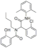 Benzeneacetamide, alpha-[butyl(2-hydroxybenzoyl)amino]-2-chloro-N-(2,6-dimethylphenyl)- (9CI) CAS#: 293764-39-3