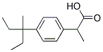 Benzeneacetic acid, 4-(1-ethyl-1-methylpropyl)--alpha--methyl- (9CI) CAS#: 3585-54-4