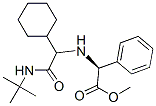 Benzeneacetic acid, alpha-[[1-cyclohexyl-2-[(1,1-dimethylethyl)amino]-2-oxoethyl]amino]-, methyl ester, (alphaS)- (9CI) CAS#: 285996-42-1