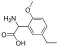 Benzeneacetic acid, alpha-amino-5-ethyl-2-methoxy- (9CI) CAS#: 299165-00-7
