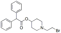 Benzeneacetic acid, alpha-phenyl-, 1-(2-bromoethyl)-4-piperidinyl este r CAS#: 150405-96-2