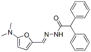 Benzeneacetic  acid,  -alpha--phenyl-,  [[5-(dimethylamino)-2-furanyl]methylene]hydrazide  (9CI) CAS#: 338988-24-2