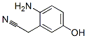 Benzeneacetonitrile, 2-amino-5-hydroxy- (9CI) CAS#: 161368-64-5