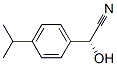 Benzeneacetonitrile, alpha-hydroxy-4-(1-methylethyl)-, (alphaR)- (9CI) CAS#: 121985-97-5