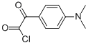 Benzeneacetyl chloride, 4-(dimethylamino)-alpha-oxo- (9CI) CAS#: 157119-18-1