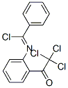Benzenecarboximidoyl  chloride,  N-[2-(trichloroacetyl)phenyl]-  (9CI) CAS#: 146774-76-7