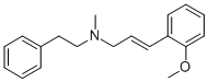 Benzeneethanamine, N-[3-(2-methoxyphenyl)-2-propenyl]-N-methyl- CAS#: 302910-87-8