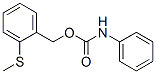Benzenemethanol, 2-(methylthio)-, phenylcarbamate (9CI) CAS#: 338968-00-6
