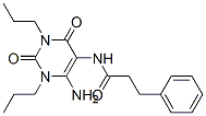 Benzenepropanamide, N-(6-amino-1,2,3,4-tetrahydro-2,4-dioxo-1,3-dipropyl-5-pyrimidinyl)- CAS#: 132940-68-2