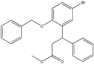 Benzenepropanoic acid, 5-bromo-.beta.-phenyl-2-(phenylmethoxy)-, methyl ester CAS#: 156755-24-7