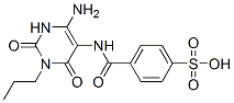 Benzenesulfonic  acid,  4-[[(4-amino-1,2,3,6-tetrahydro-2,6-dioxo-1-propyl-5-pyrimidinyl)amino]carbonyl]- CAS#: 152529-72-1