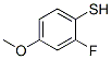 Benzenethiol, 2-fluoro-4-methoxy- (9CI) CAS#: 398456-79-6