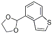 Benzo[b]thiophene, 4-(1,3-dioxolan-2-yl)- CAS#: 153798-71-1