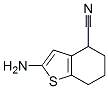 Benzo[b]thiophene-4-carbonitrile, 2-amino-4,5,6,7-tetrahydro- (9CI) CAS#: 127981-98-0
