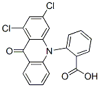 Benzoic acid, 2-(1,3-dichloro-9-oxo-10(9H)-acridinyl)- CAS#: 135805-50-4