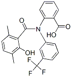 Benzoic  acid,  2-[(2-hydroxy-3,6-dimethylbenzoyl)[3-(trifluoromethyl)phenyl]amino]- CAS#: 35713-65-6