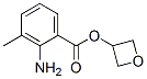 Benzoic acid, 2-amino-3-methyl-, 3-oxetanyl ester (9CI) CAS#: 151695-58-8