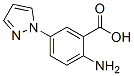 Benzoic acid, 2-amino-5-(1H-pyrazol-1-yl)- (9CI) CAS#: 169045-03-8