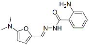 Benzoic  acid,  2-amino-,  [[5-(dimethylamino)-2-furanyl]methylene]hydrazide  (9CI) CAS#: 357217-81-3