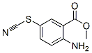 Benzoic acid, 2-amino-5-thiocyanato-, methyl ester (9CI) CAS#: 117324-16-0