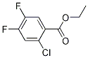 Benzoic acid, 2-chloro-4,5-difluoro-, ethyl ester CAS#: 128800-37-3