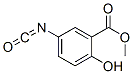 Benzoic acid, 2-hydroxy-5-isocyanato-, methyl ester (9CI) CAS#: 150129-34-3