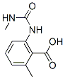 Benzoic acid, 2-methyl-6-[[(methylamino)carbonyl]amino]- (9CI) CAS#: 123633-27-2