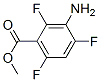 Benzoic acid, 3-amino-2,4,6-trifluoro-, methyl ester (9CI) CAS#: 125568-74-3