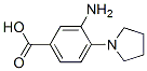 Benzoic acid, 3-amino-4-(1-pyrrolidinyl)- (9CI) CAS#: 123986-58-3