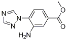 Benzoic acid, 3-amino-4-(1H-1,2,4-triazol-1-yl)-, methyl ester CAS#: 167626-50-8
