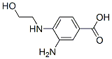 Benzoic acid, 3-amino-4-[(2-hydroxyethyl)amino]- (9CI) CAS#: 279227-01-9