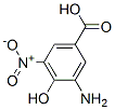 Benzoic acid, 3-amino-4-hydroxy-5-nitro- (9CI) CAS#: 267014-44-8