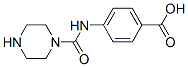 Benzoic acid, 4-[(1-piperazinylcarbonyl)amino]- (9CI) CAS#: 340759-22-0