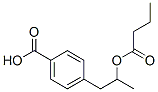 Benzoic acid, 4-[2-(1-oxobutoxy)propyl]-, (+)- (9CI) CAS#: 138948-88-6