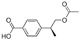 Benzoic acid, 4-[2-(acetyloxy)-1-methylethyl]-, (S)- (9CI) CAS#: 145621-78-9