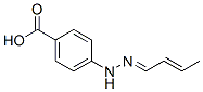 Benzoic acid, 4-(2-butenylidenehydrazino)- (9CI) CAS#: 385405-70-9
