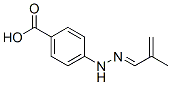 Benzoic acid, 4-[(2-methyl-2-propenylidene)hydrazino]- (9CI) CAS#: 385406-46-2