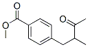 Benzoic acid, 4-(2-methyl-3-oxobutyl)-, methyl ester (9CI) CAS#: 154657-50-8
