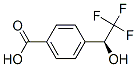 Benzoic acid, 4-(2,2,2-trifluoro-1-hydroxyethyl)-, (S)- (9CI) CAS#: 130534-97-3