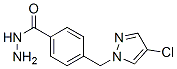 Benzoic acid, 4-[(4-chloro-1H-pyrazol-1-yl)methyl]-, hydrazide (9CI) CAS#: 386736-92-1