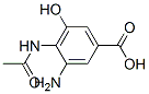 Benzoic acid, 4-(acetylamino)-3-amino-5-hydroxy- (9CI) CAS#: 162252-46-2