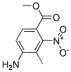 Benzoic acid, 4-amino-3-methyl-2-nitro-, methyl ester (9CI) CAS#: 161030-11-1