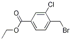 Benzoic acid, 4-(broMoMethyl)-3-chloro-, ethyl ester CAS#: 133486-61-0