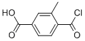 Benzoic acid, 4-(chlorocarbonyl)-3-methyl- (9CI) CAS#: 126736-28-5