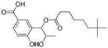 Benzoic acid, 4-hydroxy-, 2-hydroxy-3-(1-oxoneodecyl)oxypropyl ester CAS#: 175205-96-6