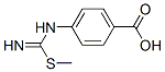 Benzoic acid, 4-[[imino(methylthio)methyl]amino]- (9CI) CAS#: 285556-33-4